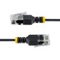 StarTech.com 2M Black Ultra Slim Cat6A